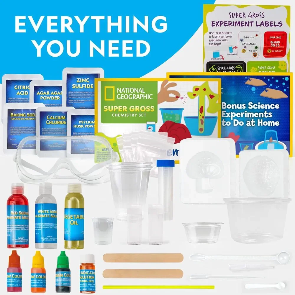 National Geographic STEM Gross Science Kit- 45 Gross Science Experiments